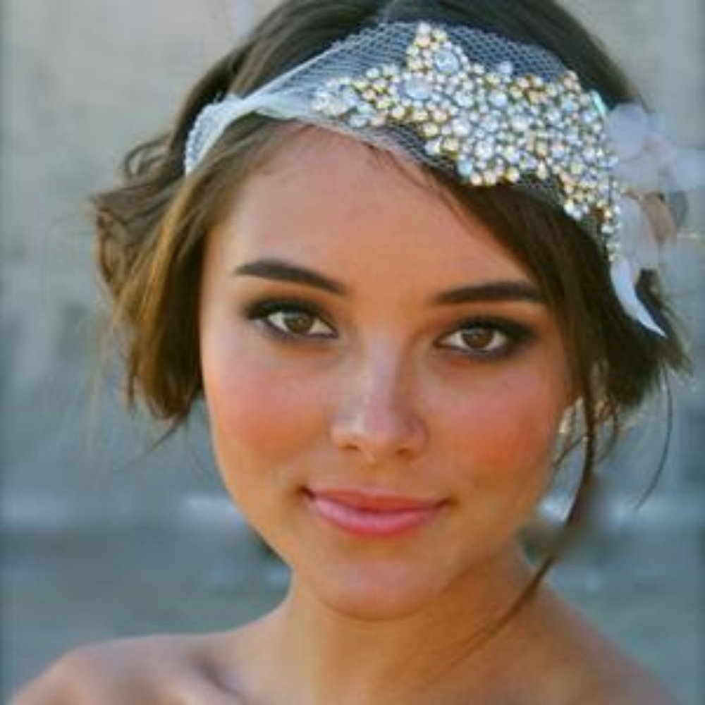 Crystal and Petal Bandeau